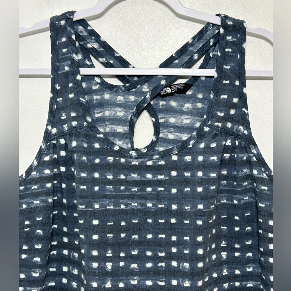The North Face Criss Cross Back Tank Blouse Womens Size XL - Picture 5 of 13